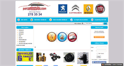 Desktop Screenshot of parcambozuldu.com